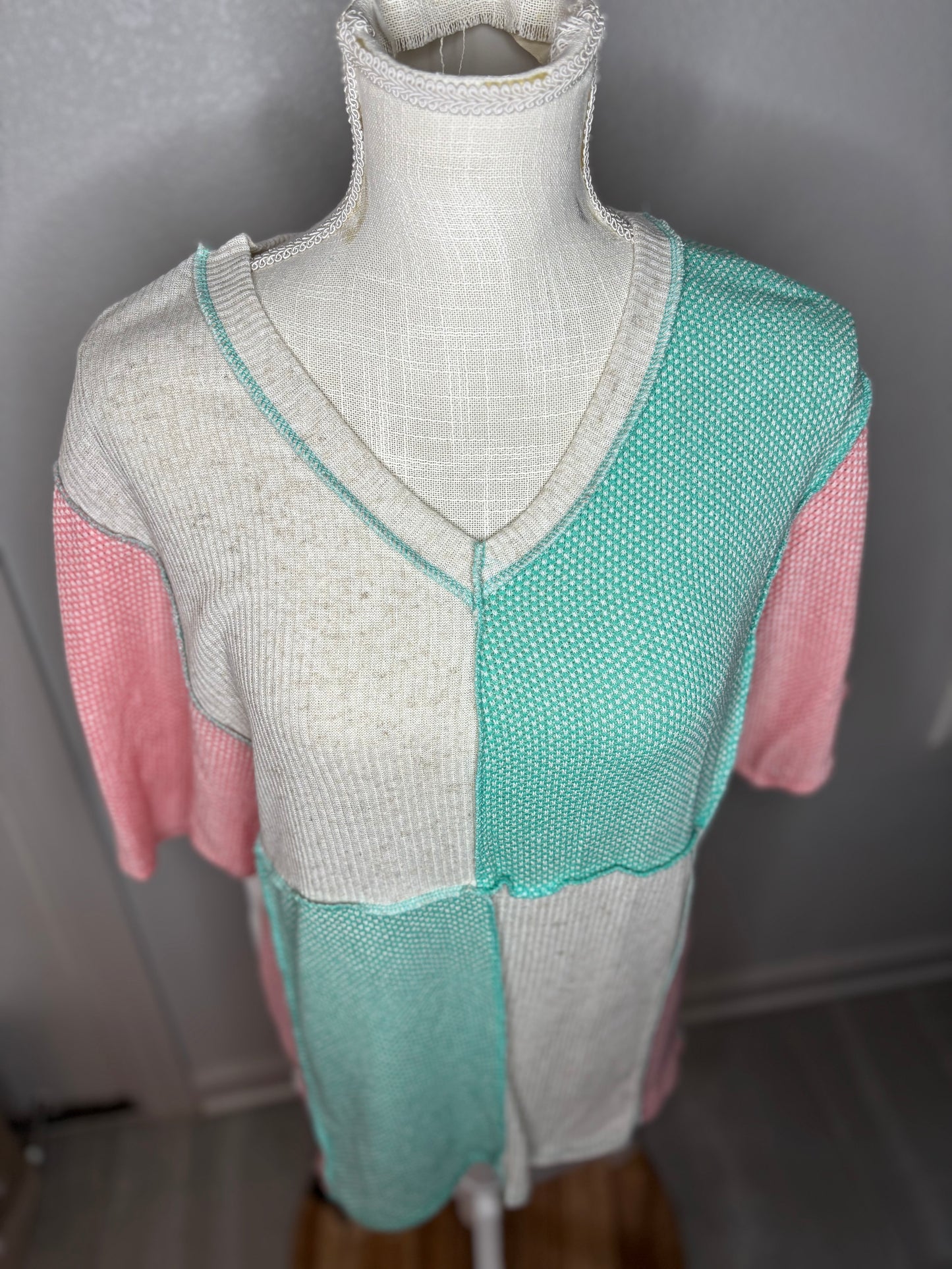 “Color Block Me Happy” Blouse