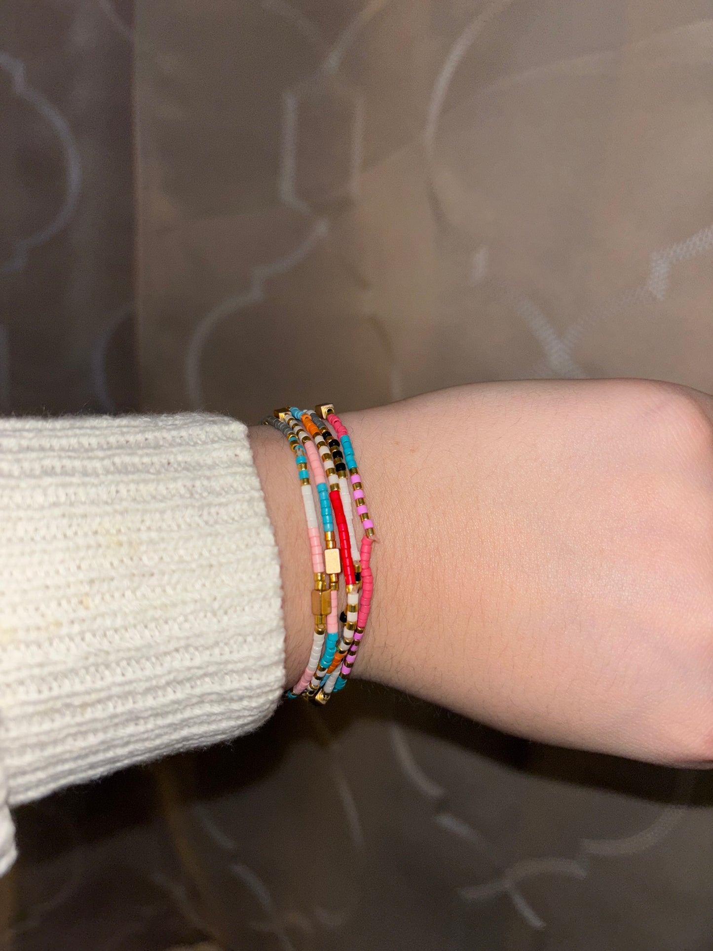 "Blooming into Spring" Bracelet Stack