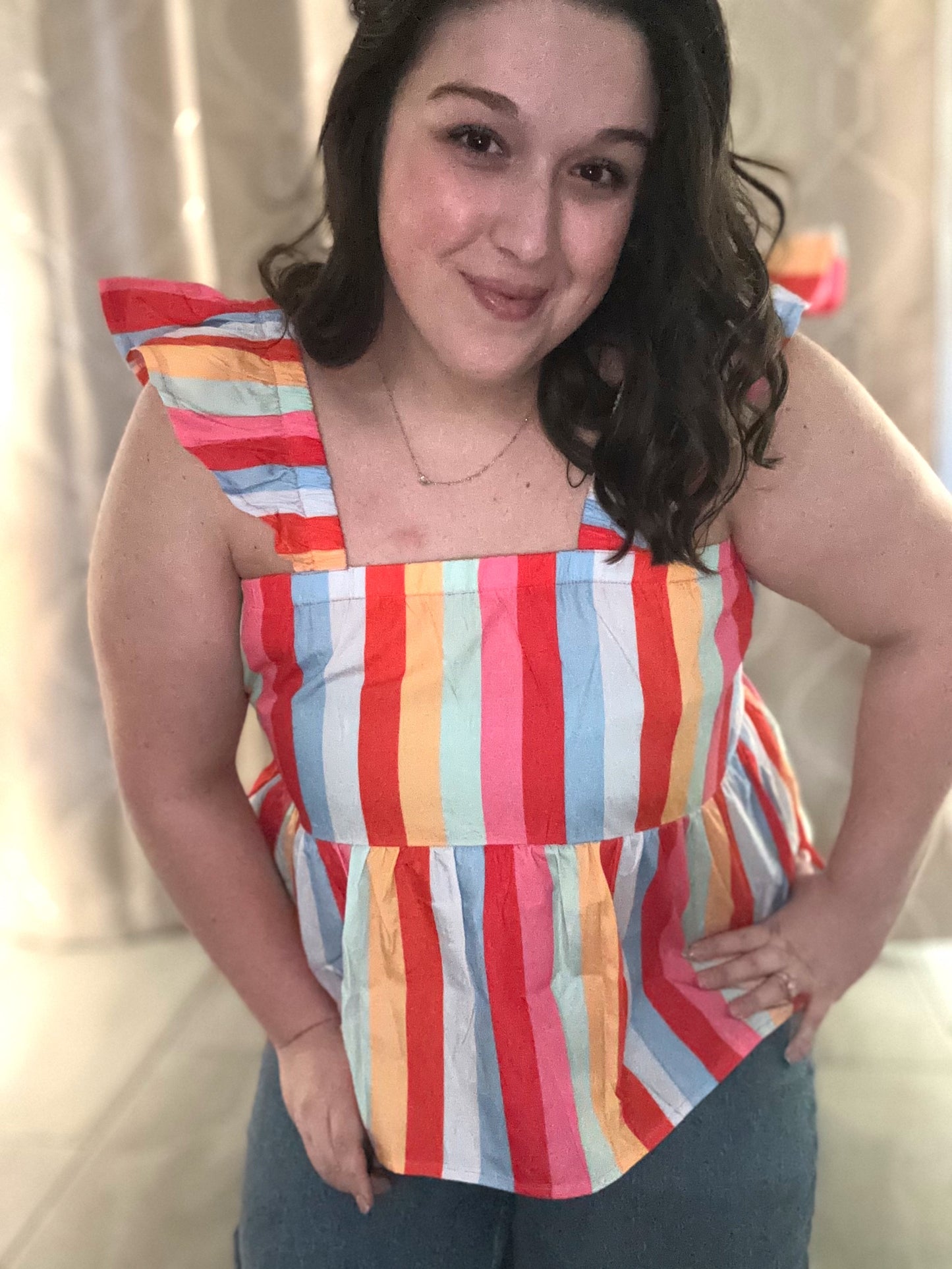 "Spring Has Sprung" Babydoll Tank
