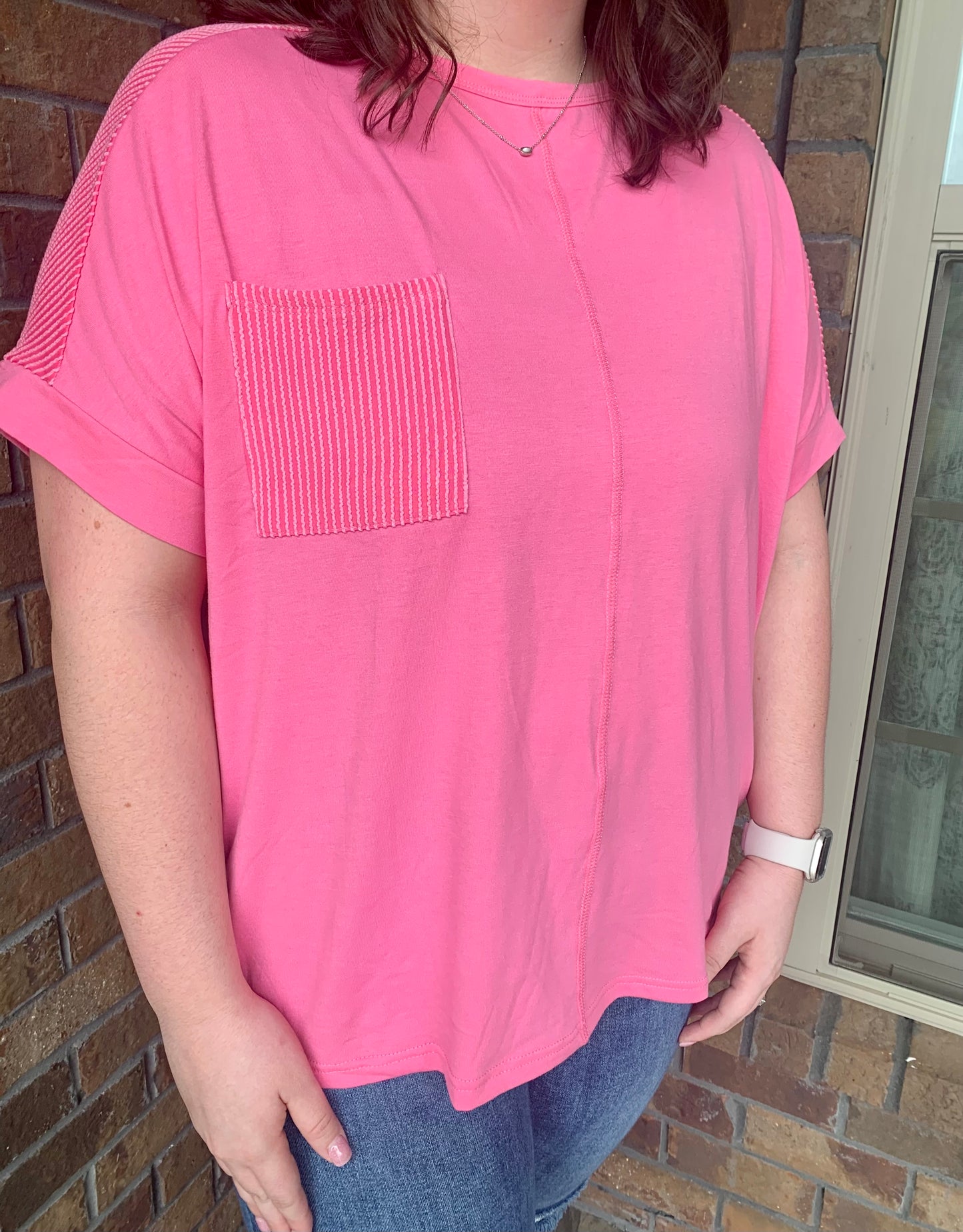"All The Cotton Candy Craze" PLUS Bubblegum Pink Top
