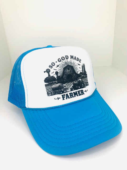 So God Made Farmer Trucker Hat